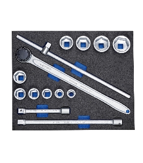 SURTIDO DE VASOS DE 3/4"" EN MODULO CT 3/4 2752727 GEDORE